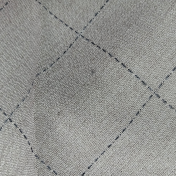 i.e petite plaid linen long loose bottom size 6P - Picture 8 of 8